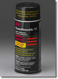 Scotch-Grip Spray 75 Repositionable Adhesive